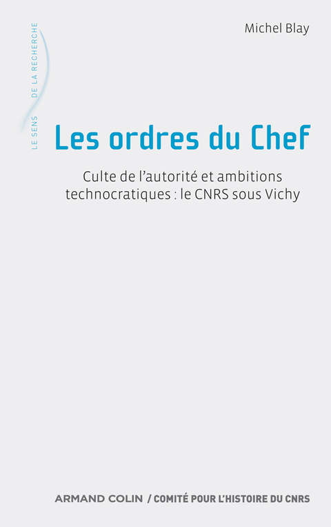 Cover image for book Les ordres du Chef