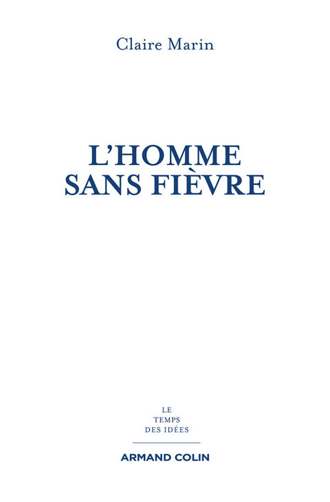 Cover image for book L'homme sans fièvre