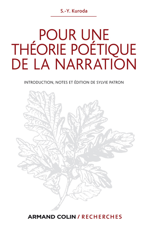 Cover image for book Pour une théorie poétique de la narration