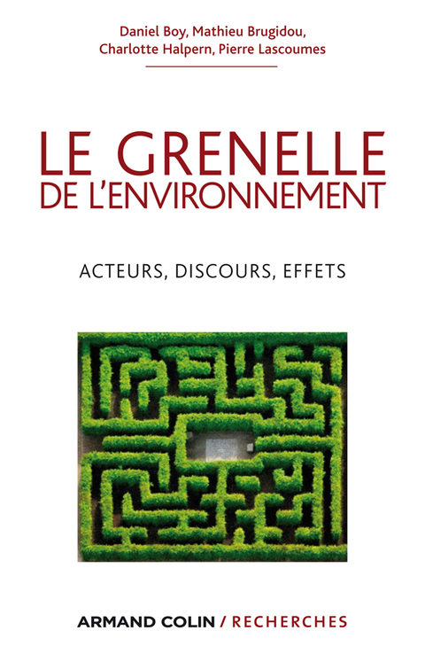 Cover image for book Le Grenelle de l'environnement