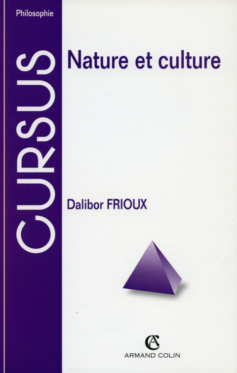 Cover image for book Nature et culture