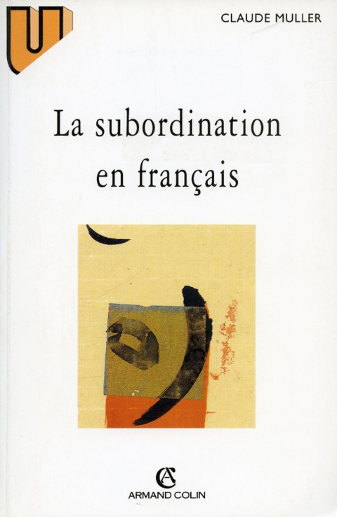 Cover image for book La subordination en français