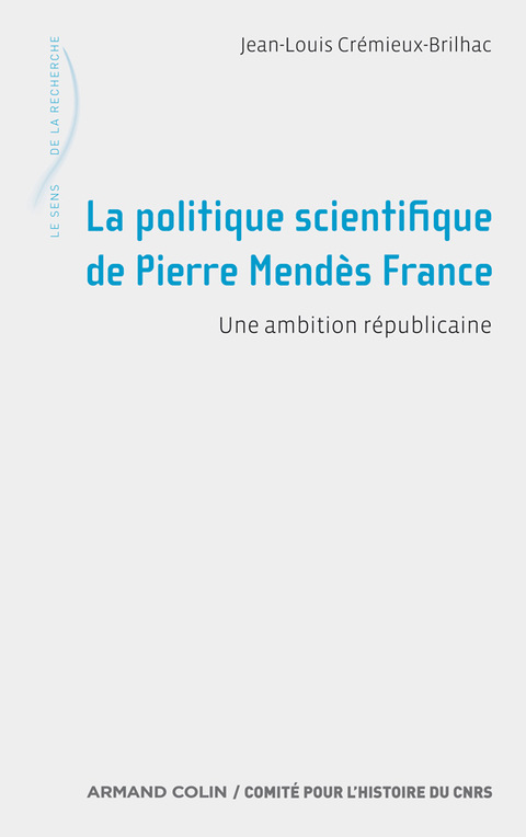 Cover image for book La politique scientifique de Pierre Mendès France