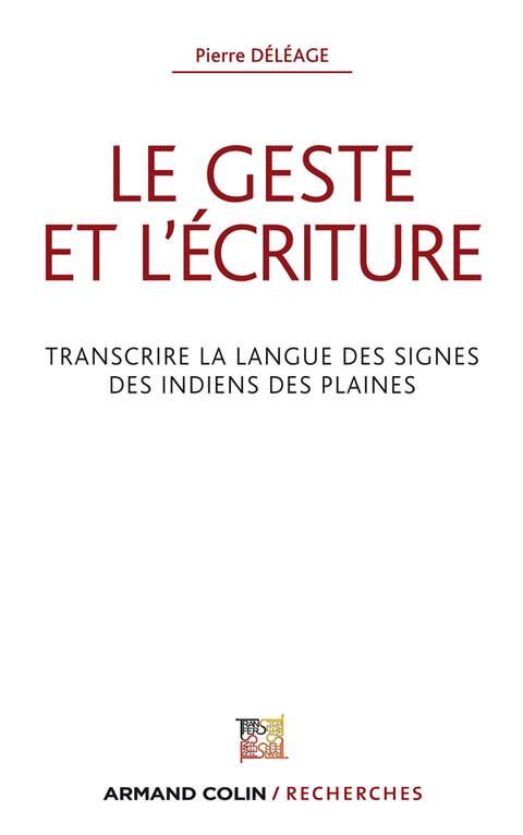 Cover image for book Le geste et l'écriture