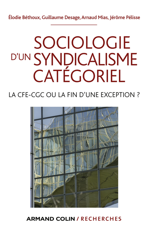 Cover image for book Sociologie d'un syndicalisme catégoriel
