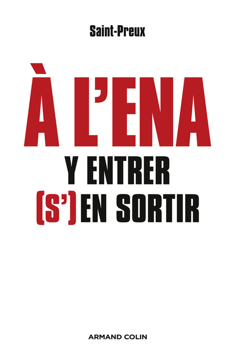 Cover image for book À l'ENA : y entrer, (s')en sortir