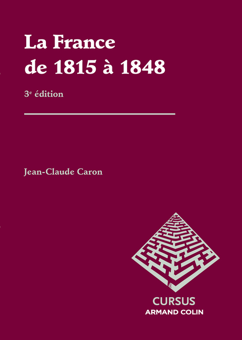 Cover image for book La France de 1815 à 1848