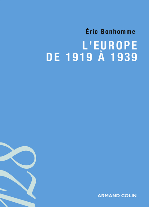 Cover image for book L'Europe de 1919 à 1939