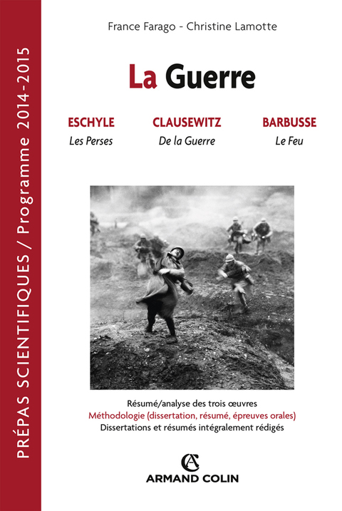 Cover image for book La guerre