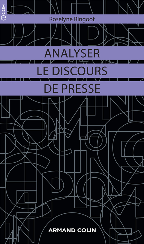 Cover image for book Analyser le discours de presse