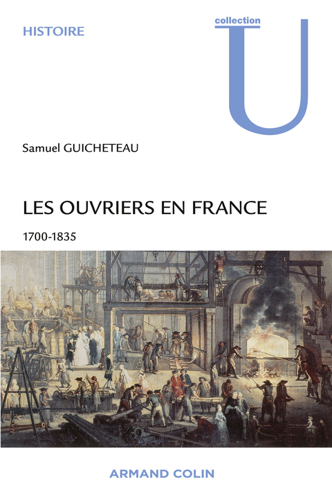 Cover image for book Les ouvriers en France 1700-1835