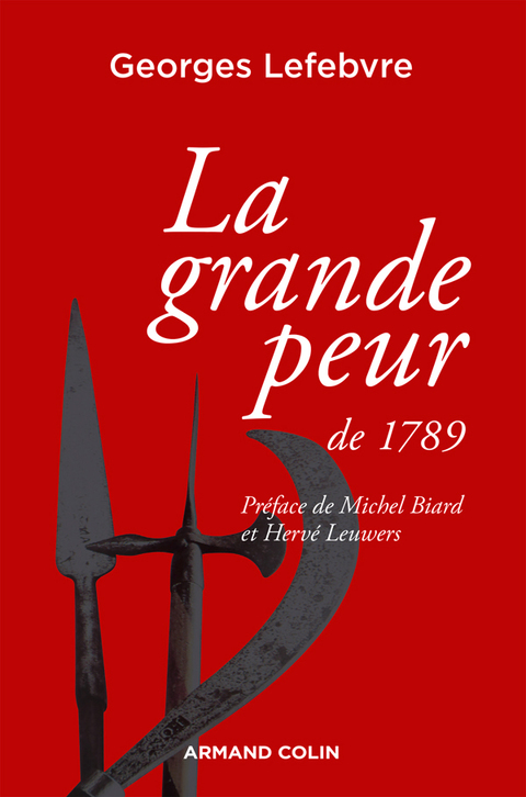 Cover image for book La grande peur de 1789