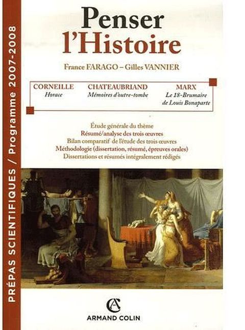 Cover image for book Penser l'Histoire