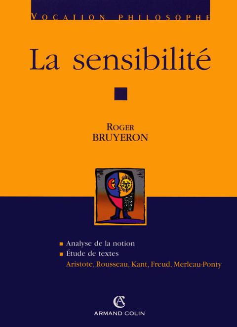 Cover image for book La sensibilité