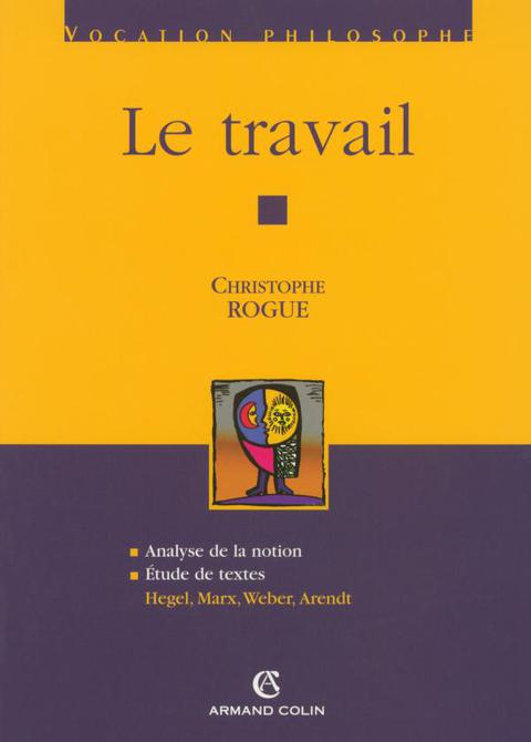 Cover image for book Le travail