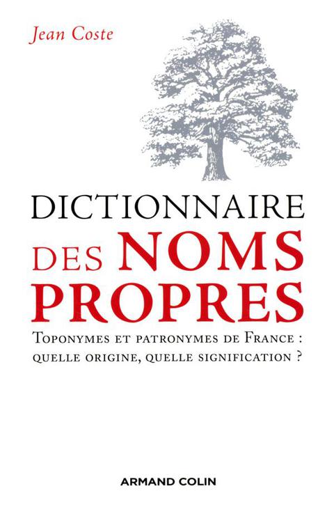 Cover image for book Dictionnaire des noms propres