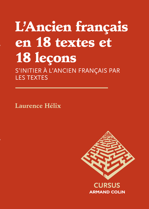 Cover image for book L'Ancien français en 18 textes et 18 leçons
