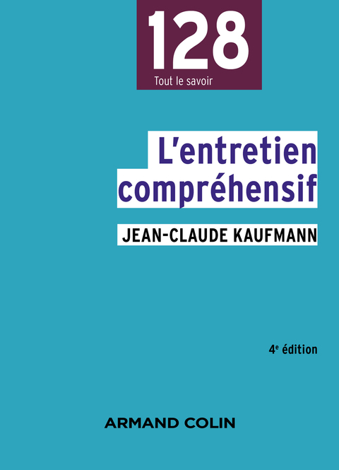 Cover image for book L'entretien compréhensif - 4e éd.