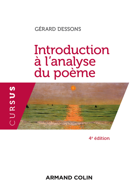 Cover image for book Introduction à l'analyse du poème - 4e éd.