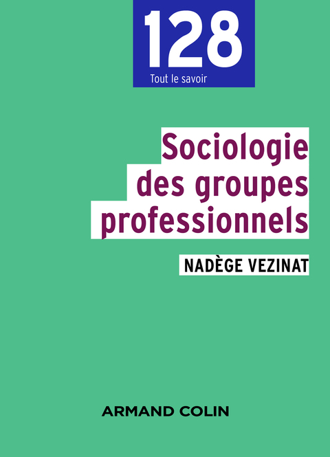 Cover image for book Sociologie des groupes professionnels