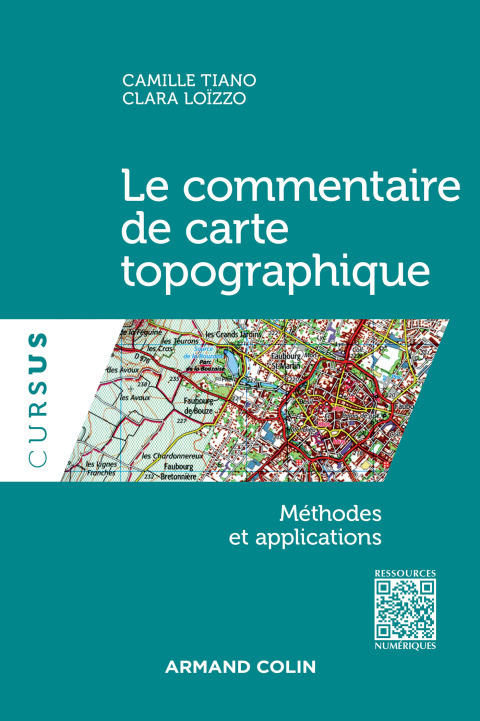 Cover image for book Le commentaire de carte topographique - Méthodes et applications