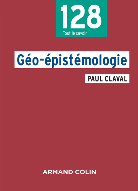 Cover image for book Géo-épistémologie