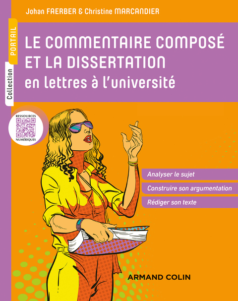 Cover image for book Le commentaire composé et la dissertation en lettres à l'université