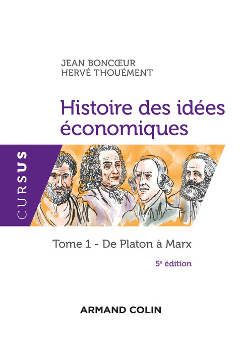 Cover image for book Histoire des idées économiques  - 5e éd.