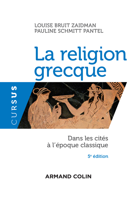Cover image for book La religion grecque - 5e éd.