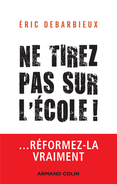 Cover image for book Ne tirez pas sur l'école !