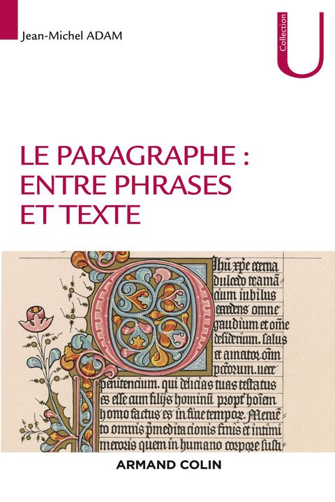 Cover image for book Le paragraphe : entre phrases et texte