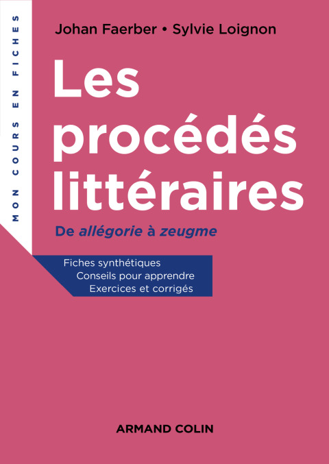 Cover image for book Les procédés littéraires
