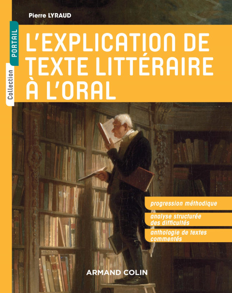 Cover image for book L'explication de texte littéraire à l'oral