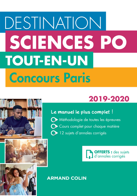 Cover image for book Destination Sciences Po - Tout-en-un - Concours Paris 2019-2020
