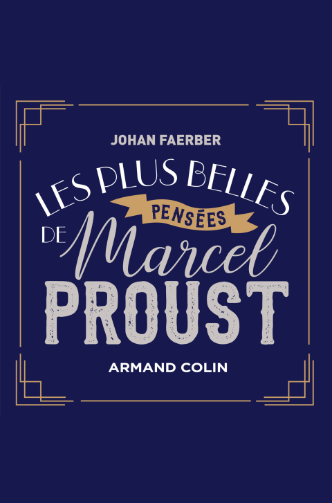 Cover image for book Les plus belles pensées de Marcel Proust