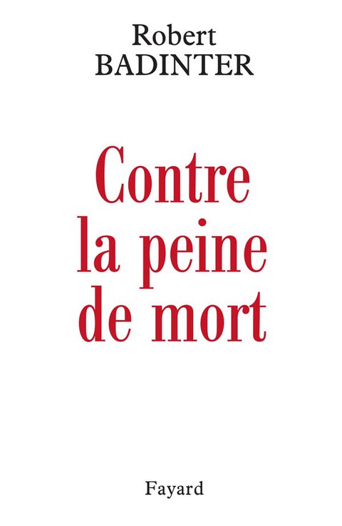 Cover image for book Contre la peine de mort