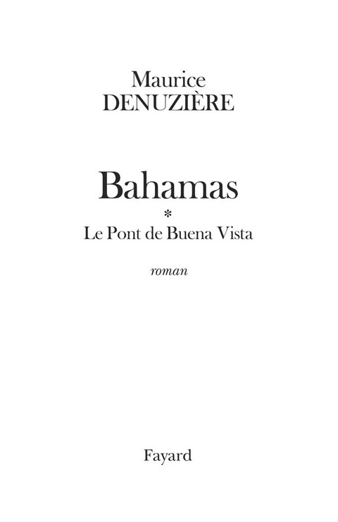 Cover image for book Bahamas, tome 1