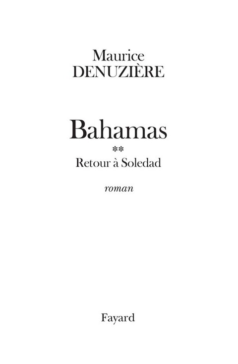 Cover image for book Bahamas, tome 2