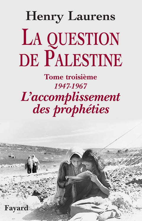 Cover image for book La question de Palestine, tome 3
