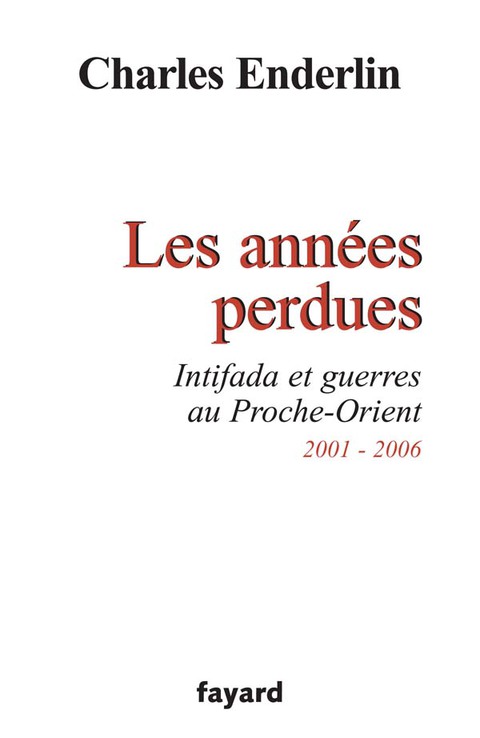 Cover image for book Les années perdues