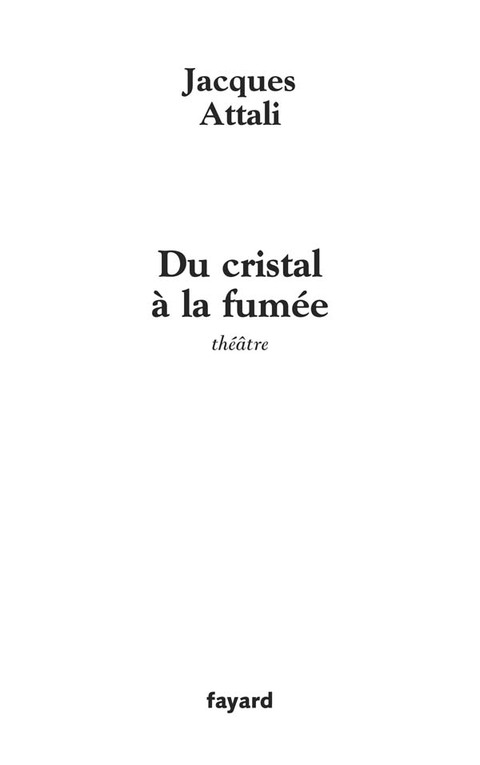 Cover image for book Du cristal à la fumée