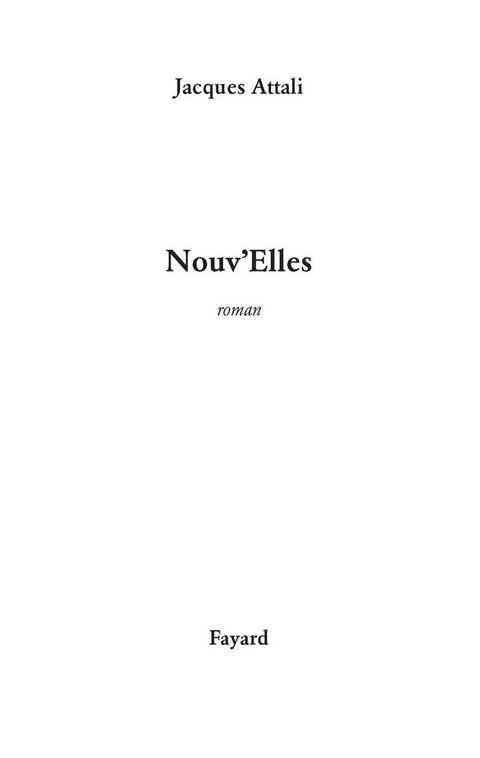Cover image for book Nouv'Elles