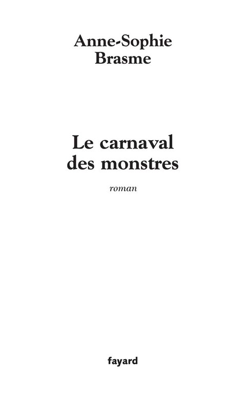 Cover image for book Le Carnaval des monstres