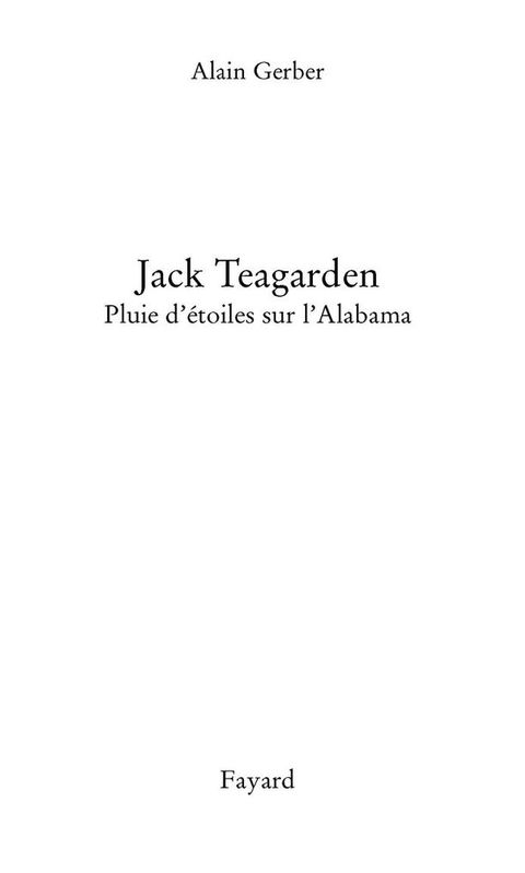 Cover image for book Jack Teagarden