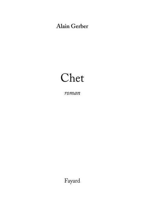 Cover image for book Chet