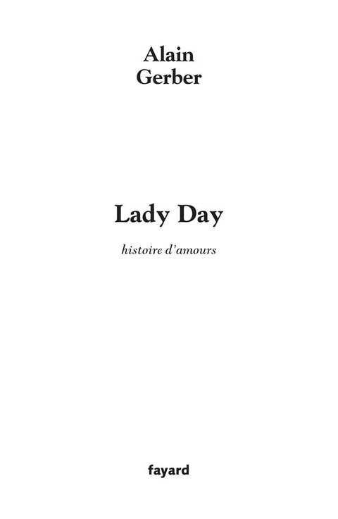 Cover image for book Lady Day