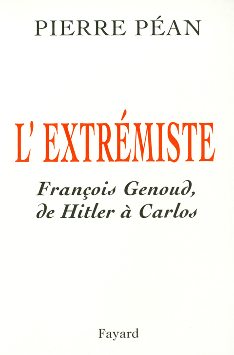 Cover image for book L'Extrémiste