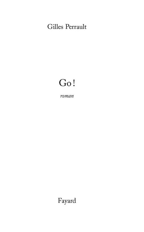 Cover image for book Go !
