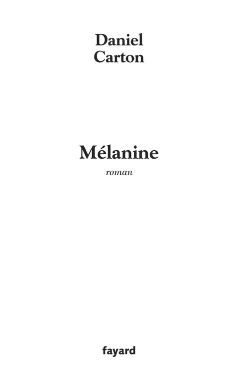 Cover image for book Mélanine