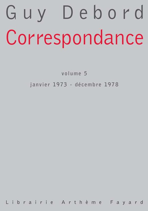Cover image for book Correspondance, volume 5